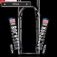 2019 rockshox RECON decals mountain bike front fork stickers MTB bicycle front fork decals RECON stickers