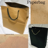 Brown Paper bag Black Paper bag Paper bag Paper bag Gift Bag Goodies Bag Paper Bag Doorgift Bag