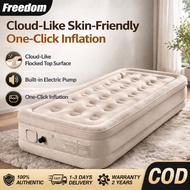 SG ⚡️single double airbed air mattress 5ft built in air pump, (built in battery) thickness 40cm self