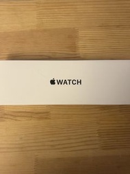 （全新未開）Apple Watch SE 3 (GPS) 44mm 午夜黑色 Nike 運動錶帶