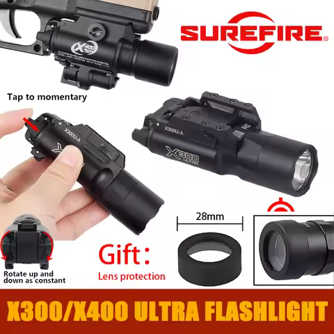 Tactical Surefire X300 Ultra X400U LED Scout Light For Glock 17 19 Fit 20mm Rail Hunting Surefire X4