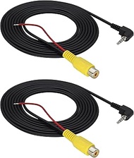 2.5mm to RCA Cable 2.5mm AV-in Male[4 Pole] to RCA Female Cable with Trigger for GPS Tablet Car Camc