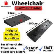 Wheelchair Ramp For Entrance Kerb | Many Heights Available