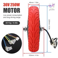 36V 250W Electric Scooter Motor Tire Front Motor Wheel Replacement for M365/Pro Electric Scooters