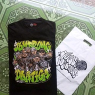 T-shirt Jumbrong Jumat Gombrong Outlet 23 Black Distro