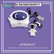 Compatible with Devialet Gemini II Protective Earbuds Case Cartoon Transparent Earphone Cover Anti-d