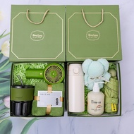 Green Gift Set for Souvenirs Business Gift Box Employee Benefits Customer Appreciation Wedding Souve