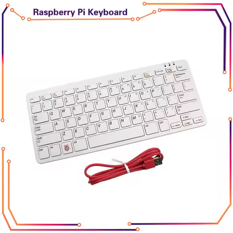Raspberry Pi 4B Official Keyboard and Mouse For Raspberry Pi 4B / Raspberry Pi 3B / Raspberry Pi 3B+