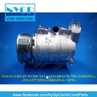 NISSAN URVAN NV350 '14 VALEO DKS17D 7PK T30635BA  NEW COMPRESSOR NU-1177.NOG NYGP
