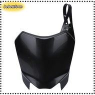 BEBETTKISS Front Number Plate, Black Plastic Dirt Bike Number Plate, Durable Front Mount Pit Bike Fr