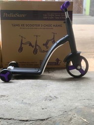 Xe Trượt Scooter 3in1 có bàn đạp .Quà Tặng Pediasuare