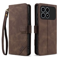 Flip Casing For Xiaomi Redmi K80 K90 Pro Max Case Red Mi K80 Ultra Protector PU Leather Mobilephone 