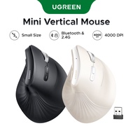 UGREEN Multi-Mode Vertical Mouse Bluetooth & 2.4G Five DPI Levels Up to 4000 5-Button Vertical Ergon