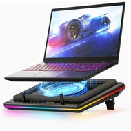 llano RGB Laptop Cooling Pad, Gaming Laptop Cooler with Powerful Turbofan, Fast Cooling Laptop 15.6-