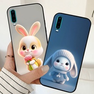 Huawei p30 - p30 pro huawei Case With cute Rabbit Print b1430