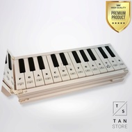Sticker Label Tuts Piano Keyboard Premium Tidak Berbekas