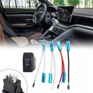 [ANGELA]Practical Winch In/Out Rocker Switch (ON)-OFF-(ON) Switch 12V-24V IP67