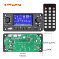 SOTAMIA MP3 Bluetooth Decoding Board USB TF FLAC Lossless Music Decoder Hifi Audio Player Lyrics Dis