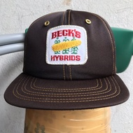 Beck’s Hybrids Vintage Cap USA|Original Item|RARE|