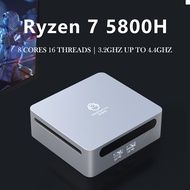 GenMachine Mini PC Ren5000 Ryzen 7 5800H  8 Cores 16 Threads 3.2GHz Up to 44GHz Windows 11 DDR4 3200