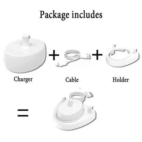 For Braun Oral-B 3757B Charger Replacement Stand Holder Electric Toothbrush USB Charger For Oral B D