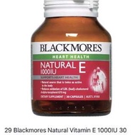 Blackmores Natural E 1000IU