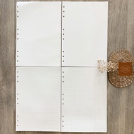 Refill paper size B5 (9 holes) 40 sheets