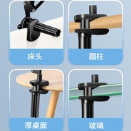捷凱威J1支架三段式萬向懸臂手機支架金屬折疊支架床頭桌面懶人支架iPad平板支撐架多功能調節支架