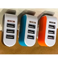 3 Ports 5V 3A Multiple Wall USB Smart Charger Adapter