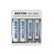 Beston 4 x AAA充電電池連充電器套裝 (1200mAh)