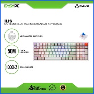 ๑ ⊕ ❤ EasyPC | Rakk Ilis Type-c RGB Mechanical Keyboard | 96 Key Layout | 1 Year Replacement Warran