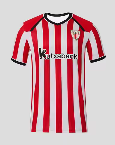 2026-27 New Athletic Bilbao Men 3D Print Football Jersey Y2KOversized Family Casual T-shirt Suitable