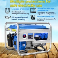 Generator Gasoline Small Portable Household Mute Outdoor 3/5/10Kw