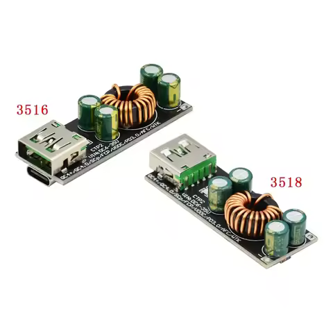 QC4.0 QC3.0 USB Type-C Mobile Phone Quick Charge Adapter 6 -35V Step Down Buck Boost Module for Huaw