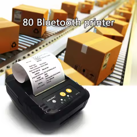 80mm therma receipt printer android portable android bluetooth printer quality mobile pos machine pr