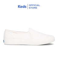 Keds Double Decker Eyelet Women's Sneakers (White)WF60063