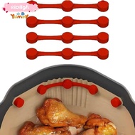 ELO11 1/2Pcs Oven Liner, Non-Scratch Design Fixation Device Air Fryer Magnetic Silicone Buckle, High