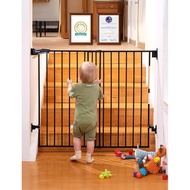 [ZRmar05] Babelio 34" Tall Auto Close Baby/Dog Gate for Stairs, 2-in-1 Extra-Wide Walk Thru Child Ga