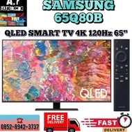 Samsung Qled 65Q80B Uhd 4K Smart Tv 50 Inch Hdmi 2.1 120Hz / Qa65Q80B