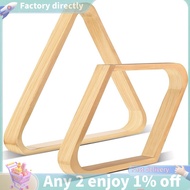 Wooden Billiard Ball Rack Billiard 8-Ball Triple-cornered Rack and 9-Ball Diamond Billiard Rack for 