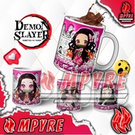 DEMON SLAYER NEZUKO LAYOUT ANIME MUG DESIGN MPYRE