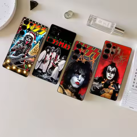 American Rock Heavy Metal Band K-Kiss Phone Case For Samsung S 24 Fe 25 Ultra Plus 20 Lite 21 30 22 