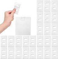 Vertical Blind Repair Tabs for Vertical Blinds Replacement Slats, Clear Blind Fixer Tabs Snap in Rep