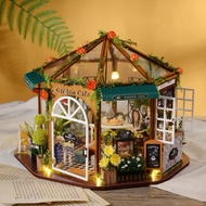 Miniature Building Garden Cafe
