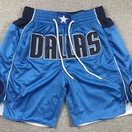 Basketball Shorts Mavericks Blue Basketball Pocket Shorts Mavericks Regular Blue