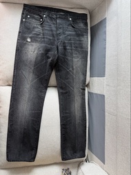 Dior Homme黑色牛仔褲