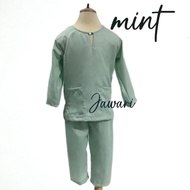 Jawari Baju Melayu Cotton Teluk Belanga Budak Lelaki