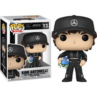 Ready Stock Funko POP F1 Racer Mercedes Benz Fleet Antonelli Kimi Antonelli Figure Doll Doll Model D