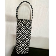 Canvas Tumbler Bottle Bag Water Bottle Holder Holds 500 ML Up to 1 Liter