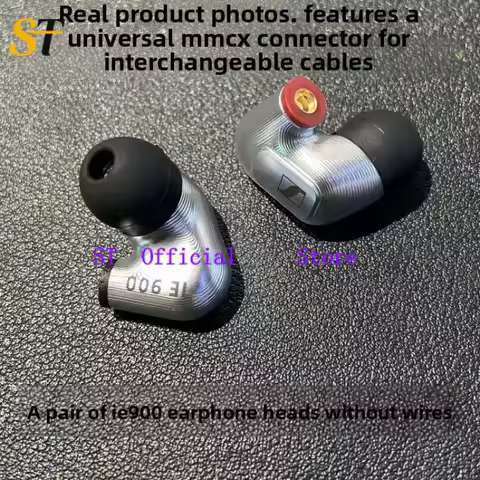 FOR Sennheiser IE900 In-Ear HiFi Earphones X3R Driver - MMCX Detachable Silver-Plated Cable | 3.5/Ty